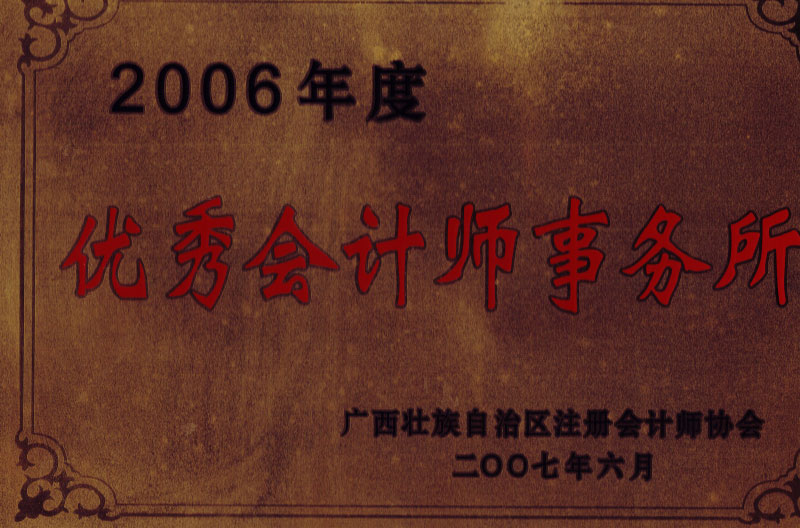 2006優(yōu)秀會(huì )計師事務(wù)所